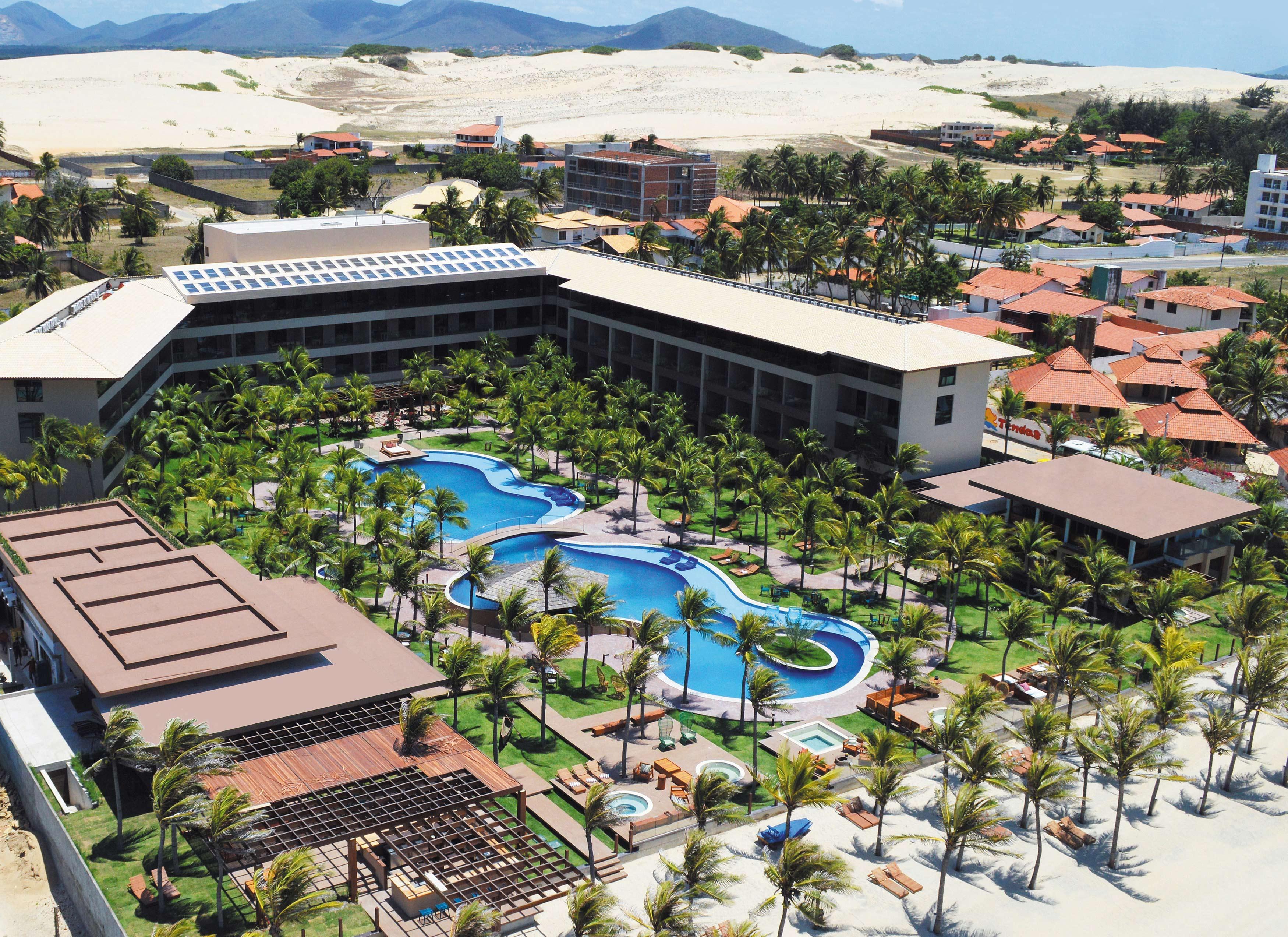 Carmel Cumbuco Resort Extérieur photo Aerial view of the resort